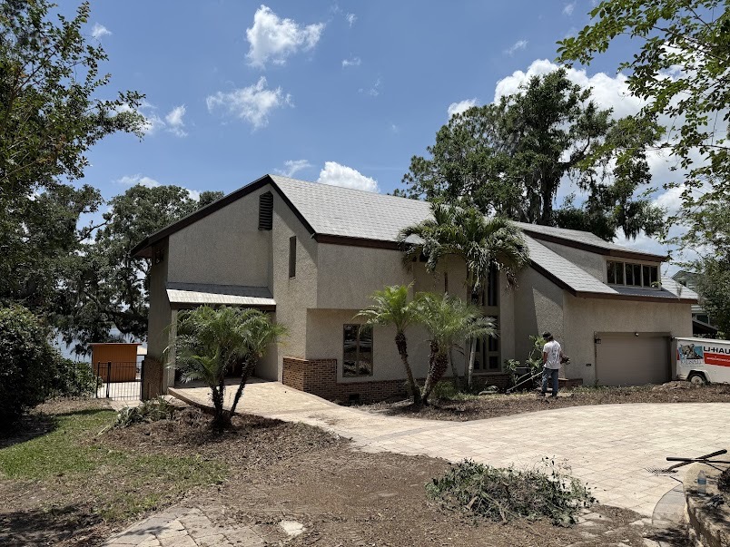 Restored Florida home exterior after Haven property cleanup